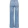 Only Madison Blush Hw Wide Jeans - Blue/Light Blue Denim