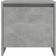 vidaXL Chipboard Concrete Grey Sängbord 34x45cm