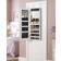 Songmics Armoire Organizer White Storage Cabinet 14.8x42.5"