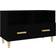 vidaXL Engineered Wood Black TV-bänk 80x50cm