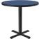 Correll Round Breakroom Blue Coffee Table 42"