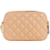 Guess Giully Quilted Camera Crossbody Bag - Beige