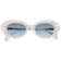 Vivienne Westwood Cat Eye Sunglasses White/Blue