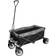 Creative Outdoor Distributor Collapsible Folding Wagon Cart for Cargo All Terrain Beach Park Garden Sports & Camping Black/Gray