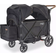 Larktale Caravan Double Stroller/Wagon - Byron Black