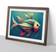 House of Hampton Epic Fish Walnut Framed Art 64x46cm