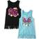 The Children's Place Girl's Happy Vibes Fringe Tank Top 2-pack - Multicolour