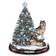 The Bradford Exchange Winter's Majesty Blue/Multicolour Christmas Tree 30.5cm