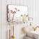 Dunelm Heart and Soul Rectangle with Hooks Wall Mirror 50.3x37cm