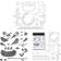 Seal & Die Cut Diy Scrapbooking Craft Pocket Card Album Decoration Kit