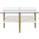 Hudson & Canal Otto Transparent Coffee Table 32x32"