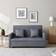 Westwood Loveseat FSB12 Grey Sofa 146cm 2 Seater