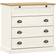 vidaXL Vigo White Commode 80x76cm