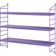 String Pocket Purple Vägghylla 60cm