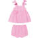 Moschino Baby Dress & Knickers Set - Pink