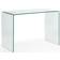 Julian Bowen Amalfi Clear Writing Desk 55x110cm