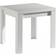 Mäusbacher Monzi Extendable White Dining Table 80x80cm