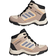 Adidas Kid's Terrex Hyperhiker Mid Hiking Shoes - Sand Strata/Silver Violet/Acid Orange