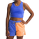 The North Face Girl's Never Stop Reversible Tanklette - Solar Blue/Bright Cantaloupe