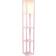 Lalia Home Column Light Pink Floor Lamp 62.8"