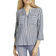 Tom Tailor Striped Blouse - Off White/Navy