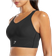 Gymshark Longline Crossback Sports Bra - Black