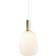 Nordlux Alton White/Brass Pendant Lamp ∅ 23cm