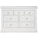 Julian Bowen Clermont Surf White Chest of Drawer 120x80cm