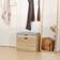 Homcom Entryway Natural Organizador de zapatos 60x50cm