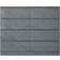Fwstyle Stora Grey Gloss Chest of Drawer 110x99cm