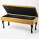 Mercer41 Hulse Yellow Storage Bench 100x44cm