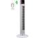 Neo 36” White Free Standing 3 Speed Tower Fan with Remote Control