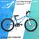 Hiland 24" Mountain Bike - Blue Kids Bike