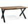 Dunelm Ezra Light Wooden Dining Table 89x200cm