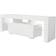 HOUAGI Modern Entertainment Center White TV Bench 51.2x17.7"