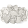 Gem & Harmony Textured Nugget Ring - Silver