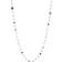 Pernille Corydon Summer Shades Necklace - Silver/Multicolour