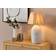 Beliani MATILDE Gray /Natural Table Lamp 56cm