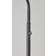 AllModern Calisto Black Floor Lamp 59"