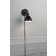 Nordlux Ray Black Wall light ∅ 12cm