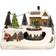 Nordic Winter Treehouse Town Multicolored Juleby 29cm