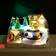 Nordic Winter Treehouse Town Multicolored Juleby 29cm