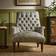 Bibury Button Armchair 96cm