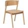 Hübsch Oblique Natural Køkkenstol 80cm