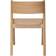 Hübsch Oblique Natural Køkkenstol 80cm