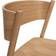 Hübsch Oblique Natural Køkkenstol 80cm