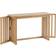 SECONIQUE Richmond Oak Varnish Dining Table 80x120cm