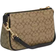 Coach Nolita 19 In Colorblock Signature Canvas - Gold/Khaki/Black