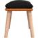 vidaXL 341452 Black Foot Stool 39cm