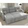 Ucloveria Sleeper Sofa Bed with Storage Chaise Pull Out Couch Grey Sofa 82" 4 Seater